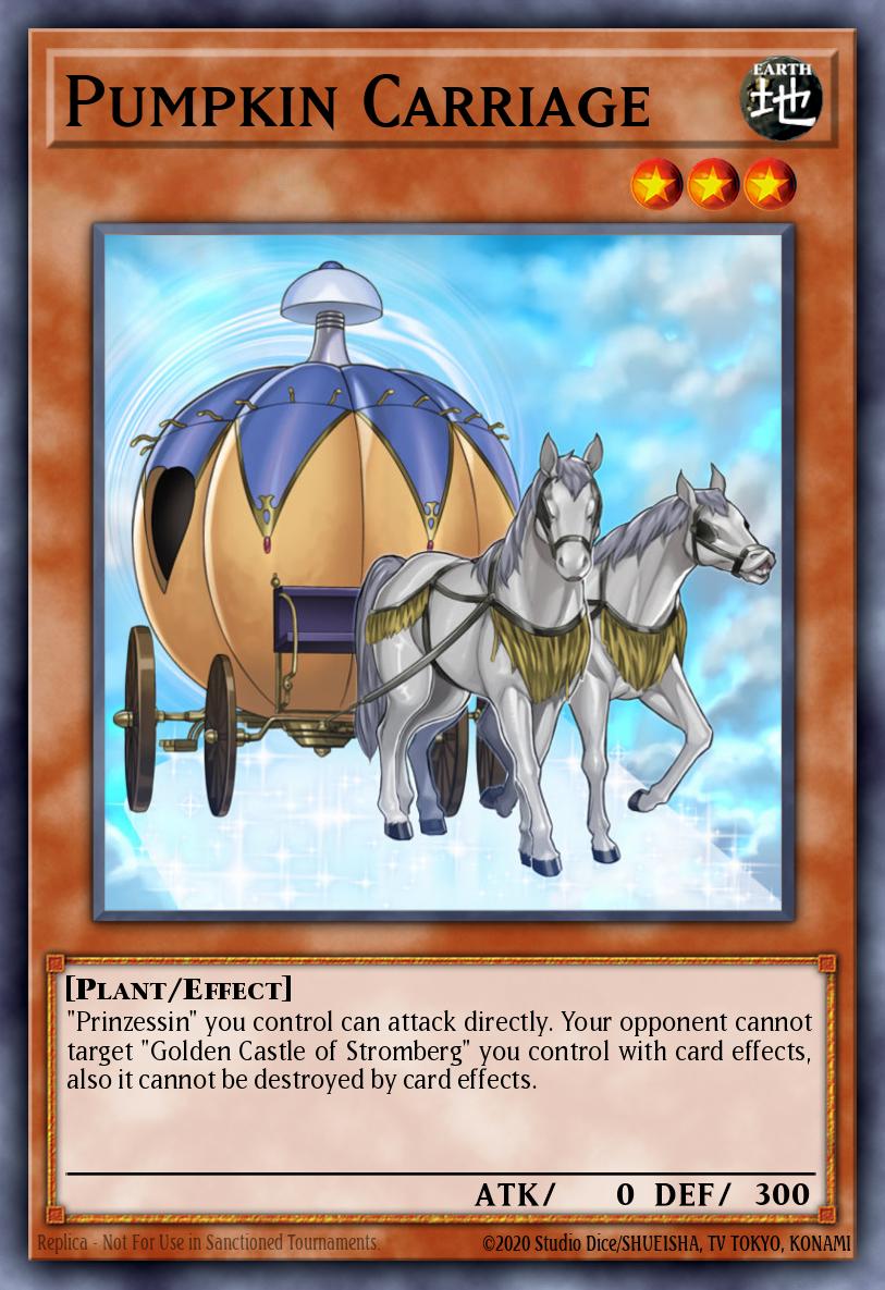 Pumpkin Carriage Yu-Gi-Oh card