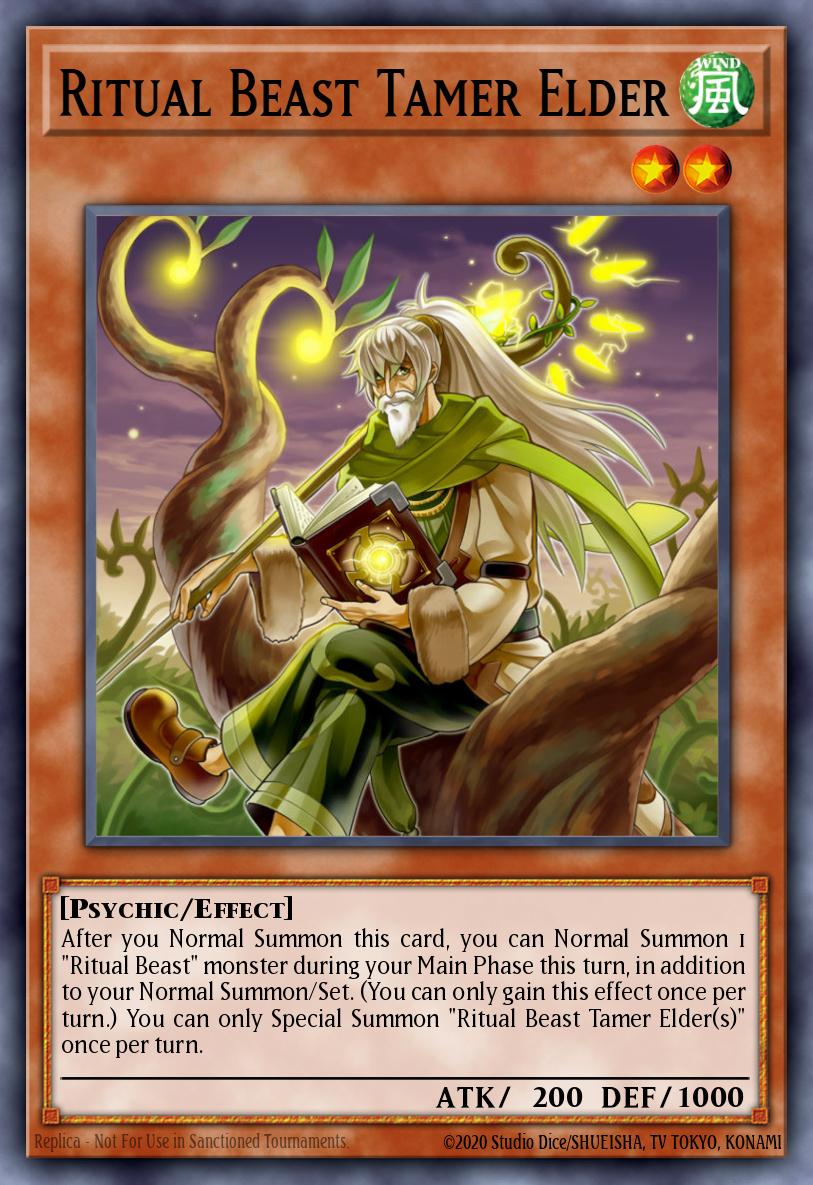 Ritual Beast Tamer Elder Yu-Gi-Oh card