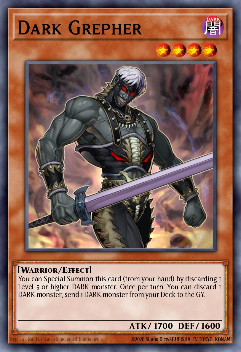 Dark Grepher Yu-Gi-Oh card
