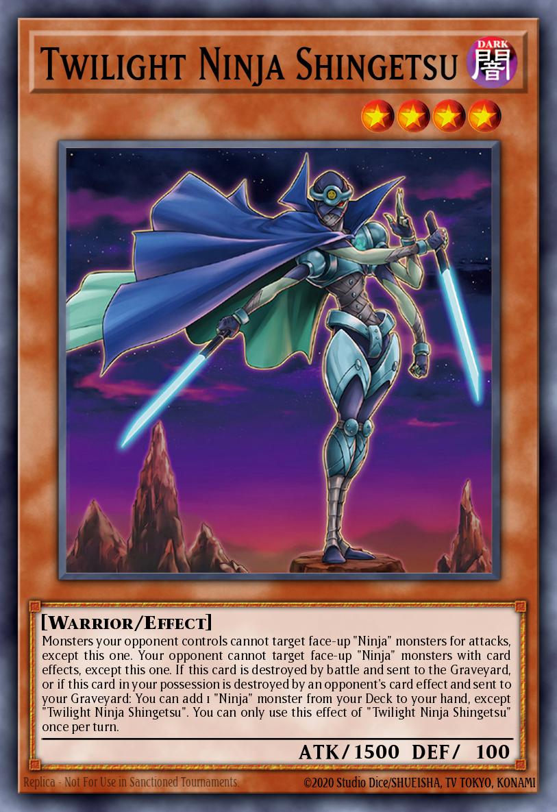 Twilight Ninja Shingetsu Yu-Gi-Oh card