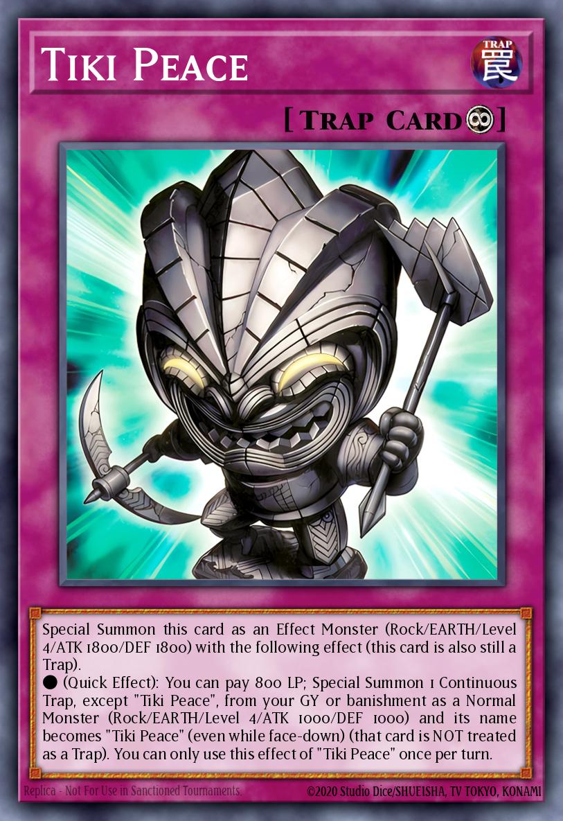 Tiki Peace Yu-Gi-Oh card