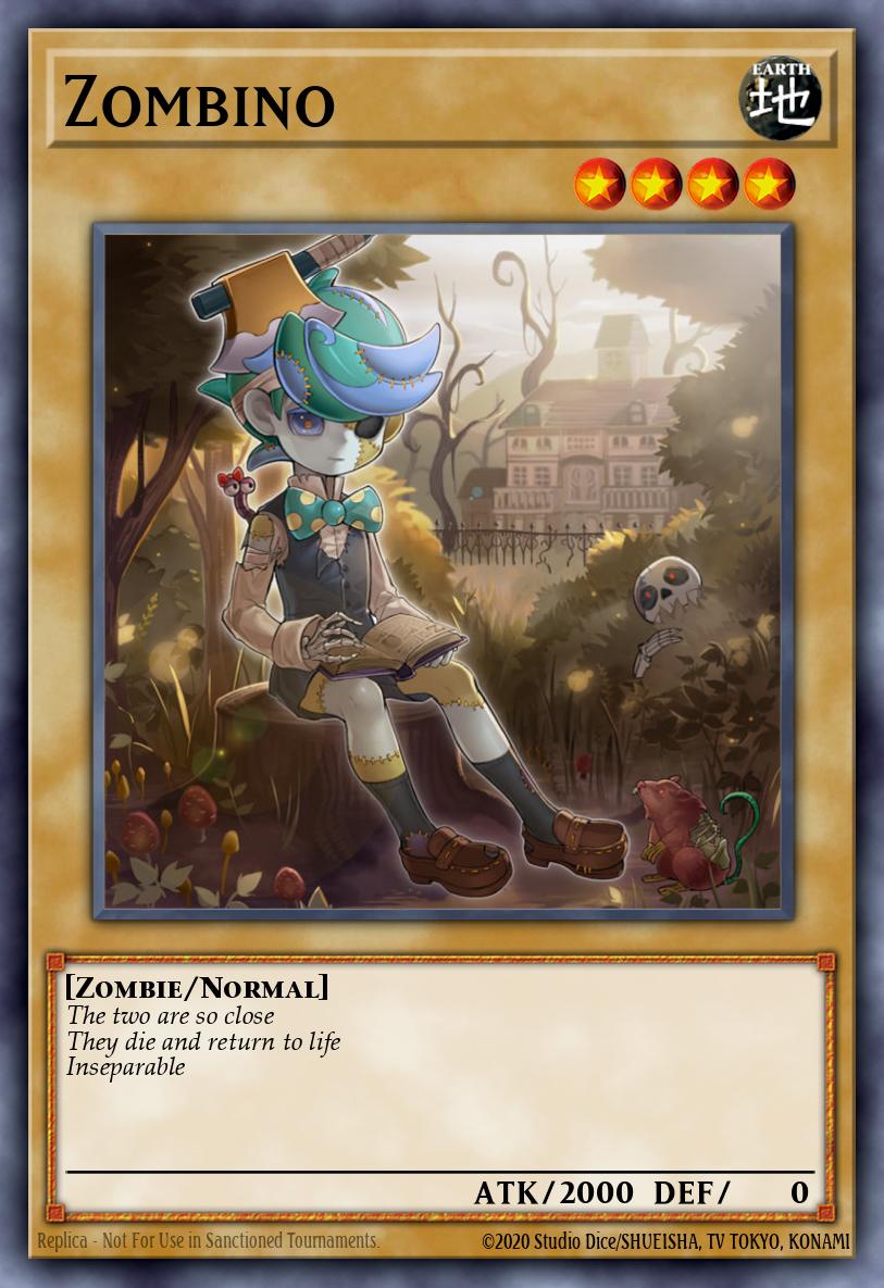 Zombino Yu-Gi-Oh card