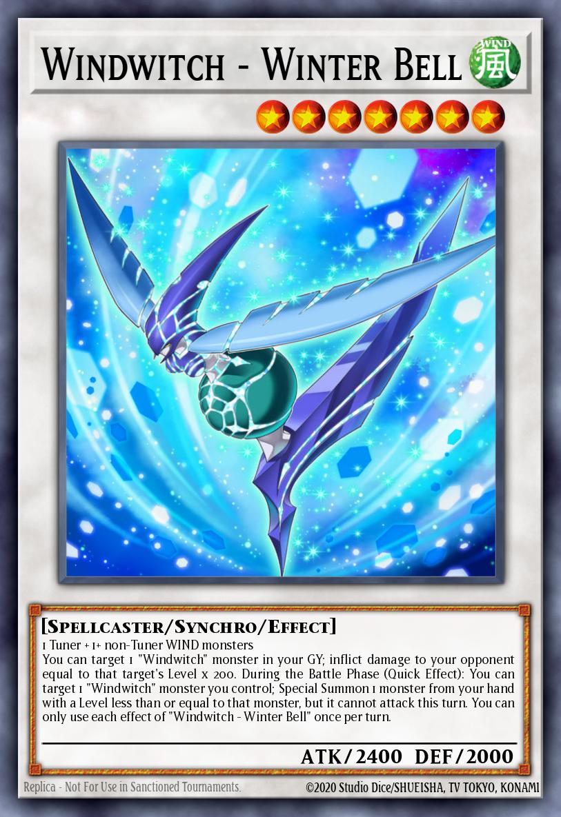 Windwitch - Winter Bell Yu-Gi-Oh card