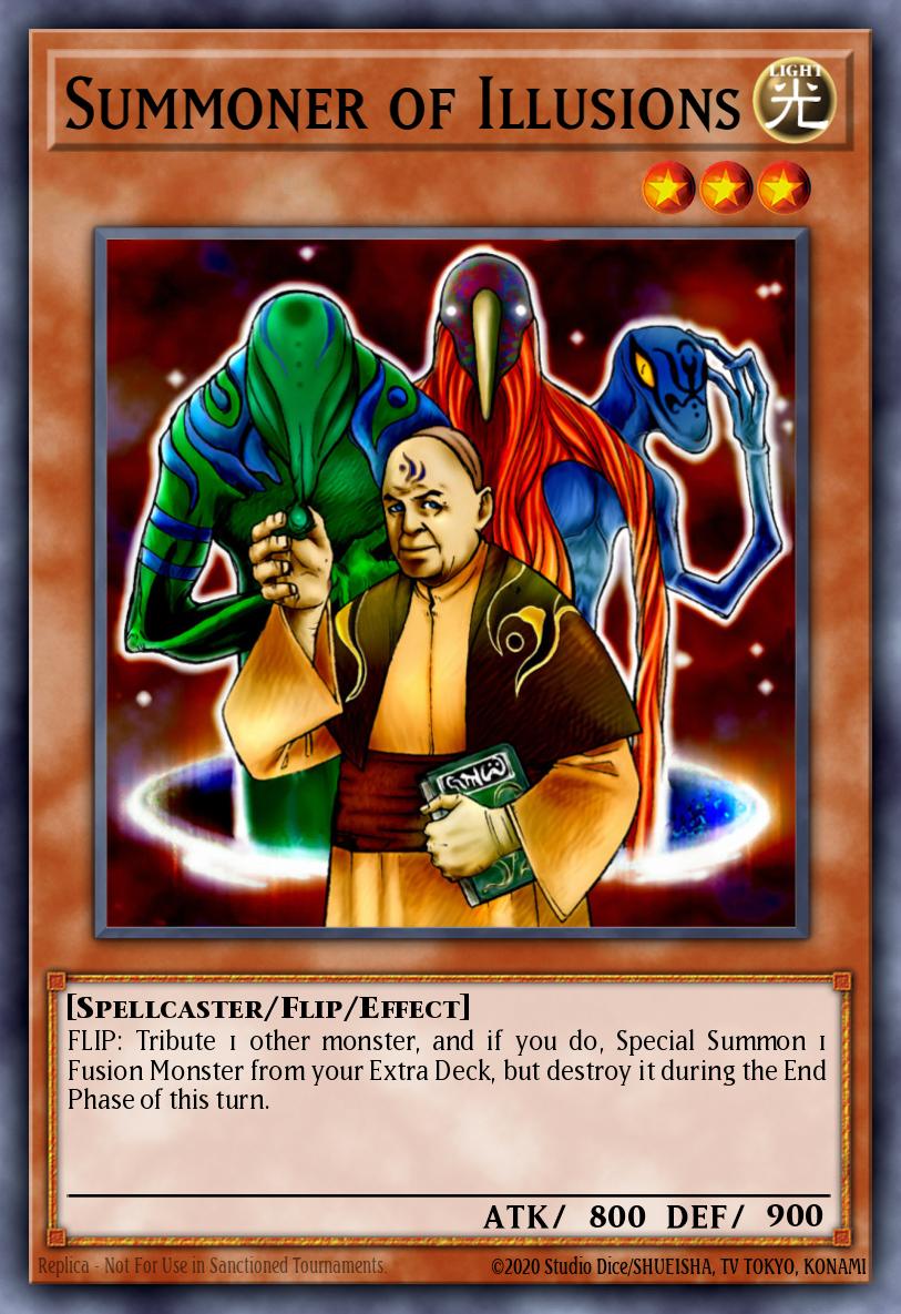 Summoner of Illusions Yu-Gi-Oh card