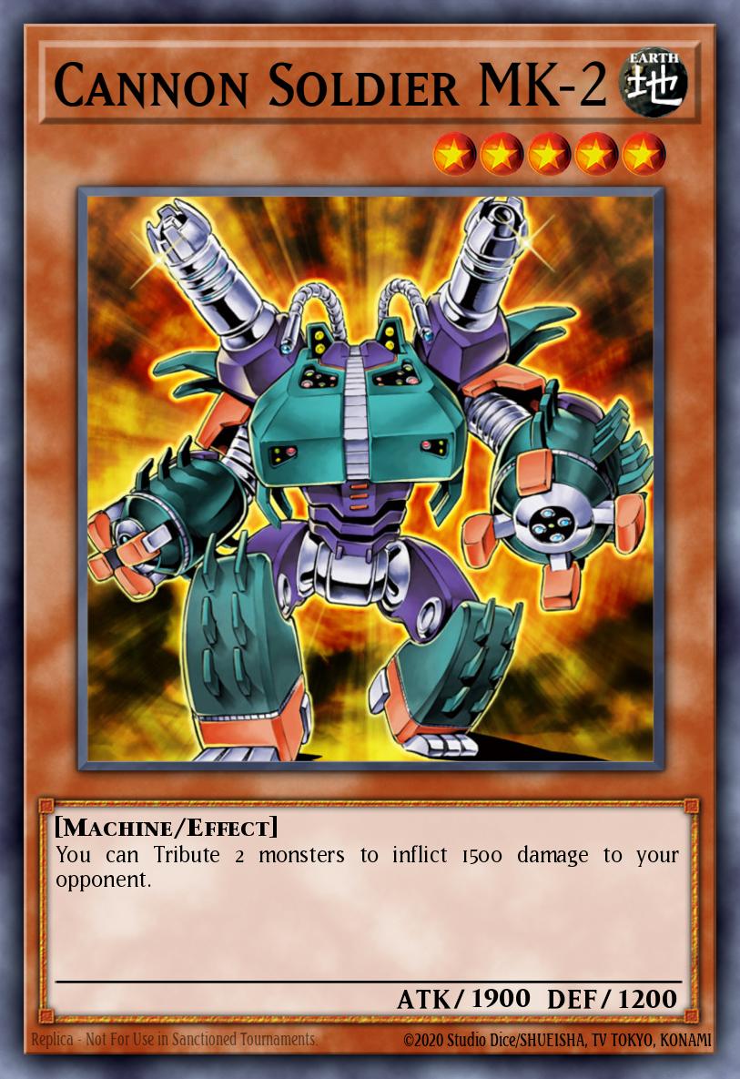 Cannon Soldier MK-2 Yu-Gi-Oh card