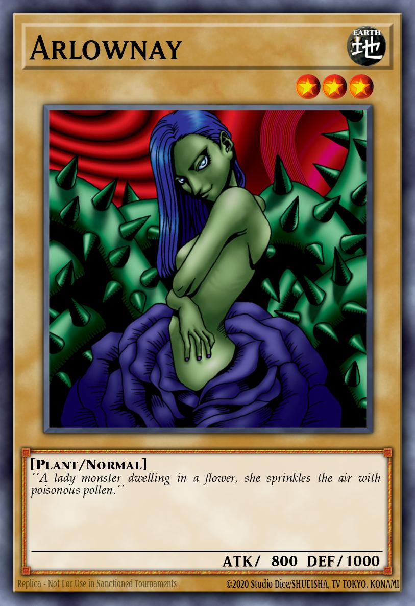 Arlownay Yu-Gi-Oh card