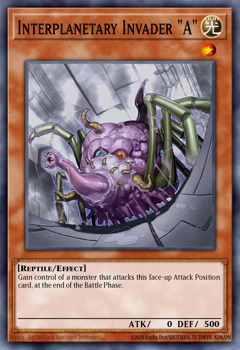 Interplanetary Invader "A" Yu-Gi-Oh card