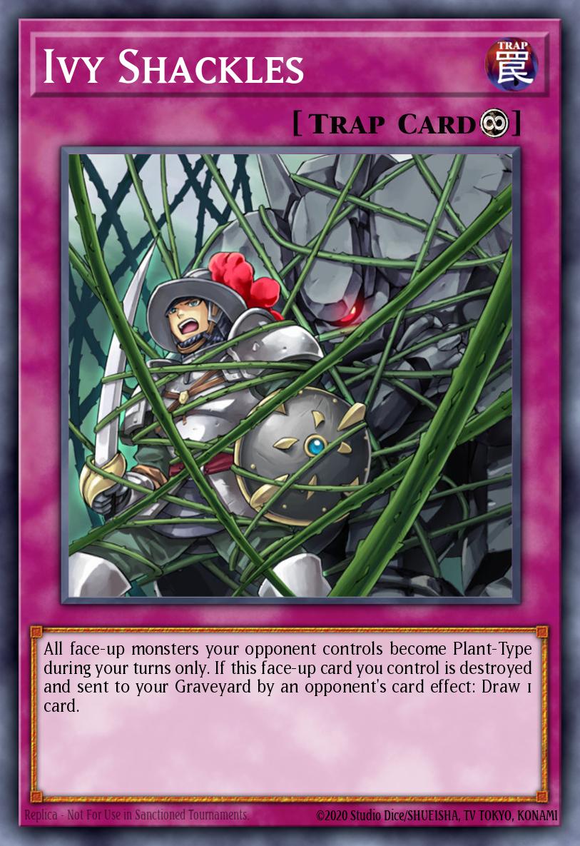Ivy Shackles Yu-Gi-Oh card