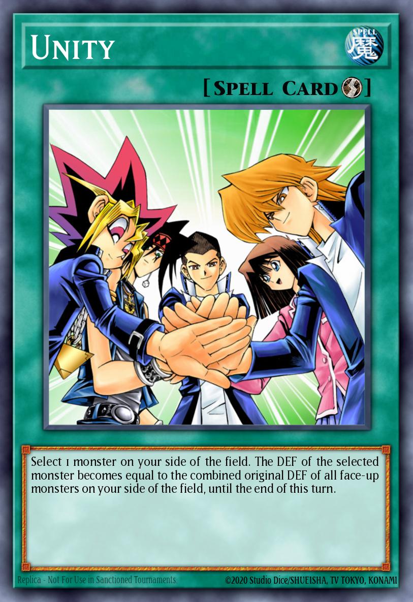 Unity Yu-Gi-Oh card