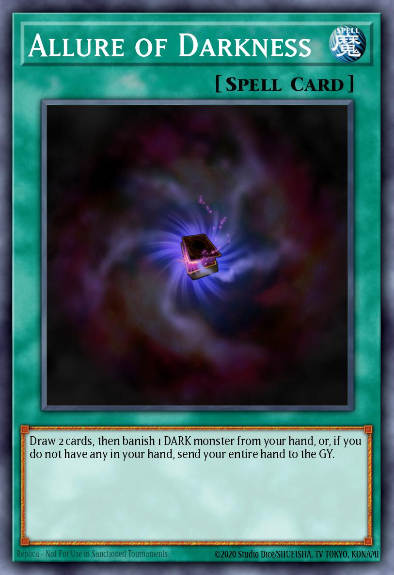 Allure of Darkness Yu-Gi-Oh card