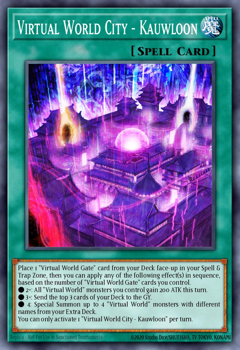 Virtual World City - Kauwloon Yu-Gi-Oh card