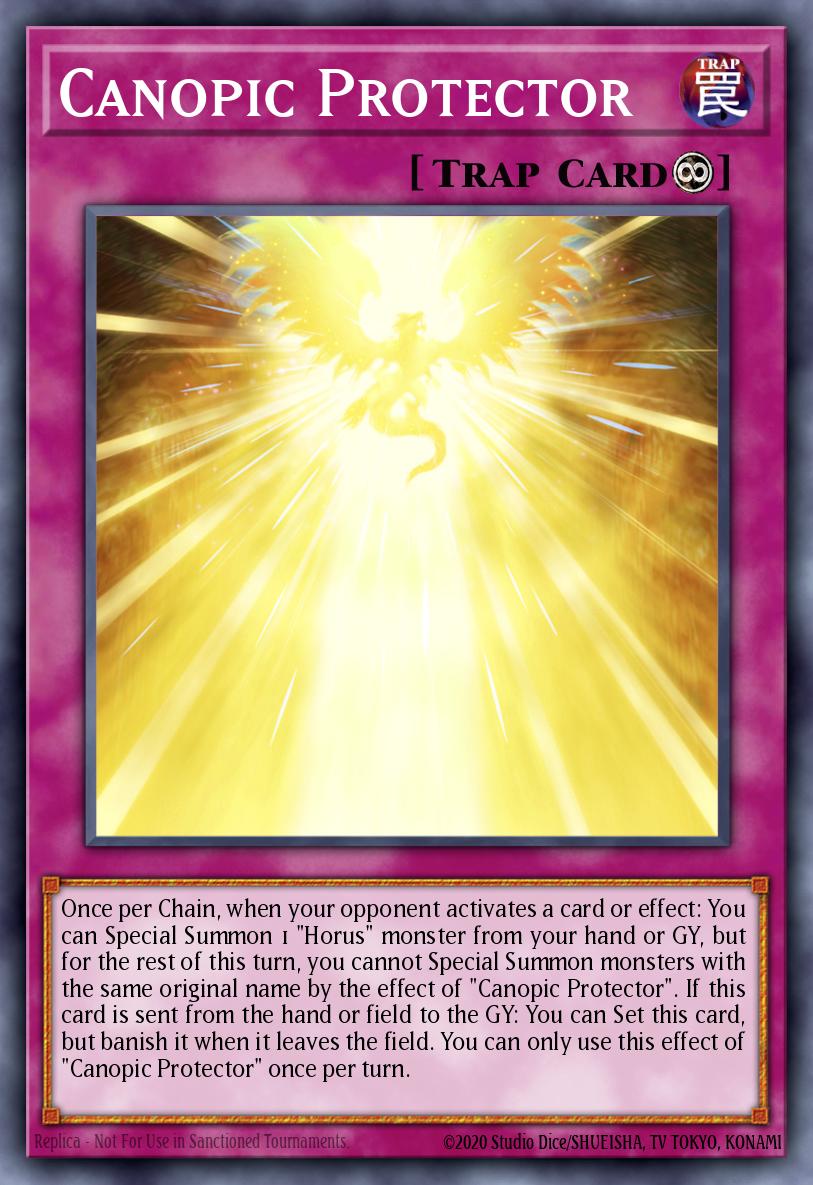 Canopic Protector Yu-Gi-Oh card