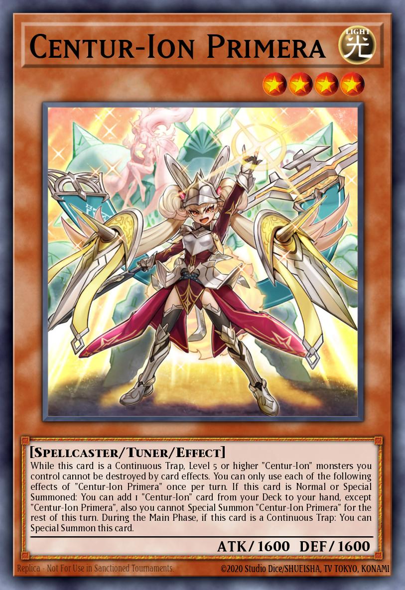 Centur-Ion Primera Yu-Gi-Oh card