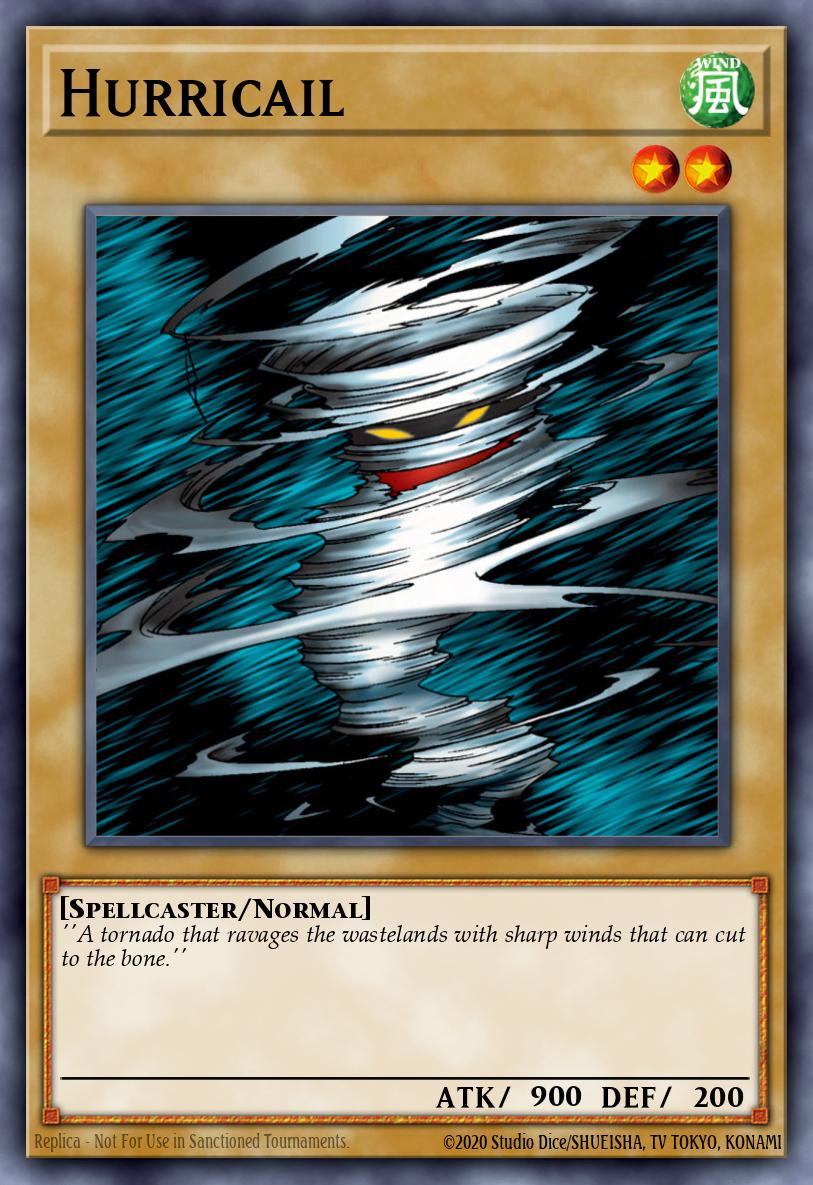 Hurricail Yu-Gi-Oh card