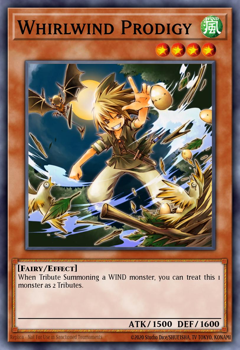 Whirlwind Prodigy Yu-Gi-Oh card