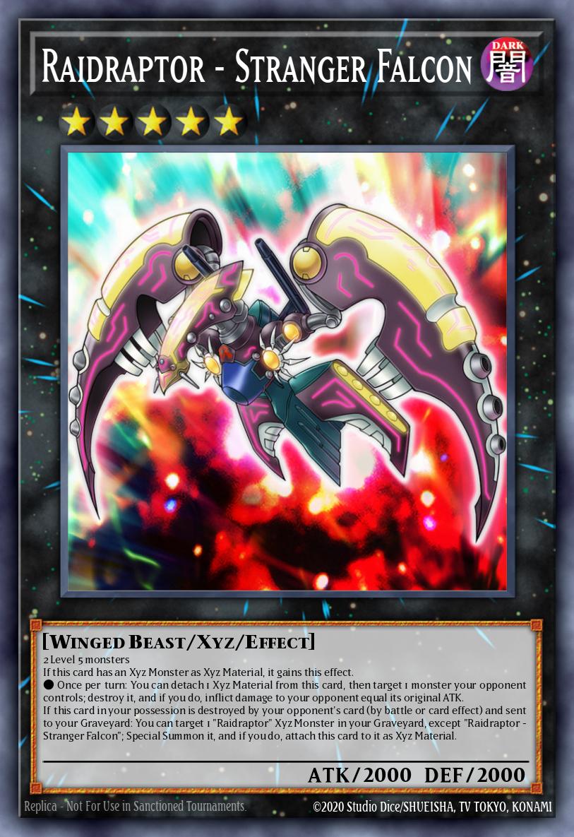 Raidraptor - Stranger Falcon Yu-Gi-Oh card