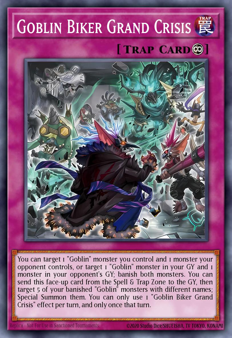 Goblin Biker Grand Crisis Yu-Gi-Oh card