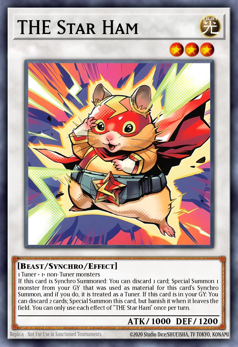 THE Star Ham Yu-Gi-Oh card