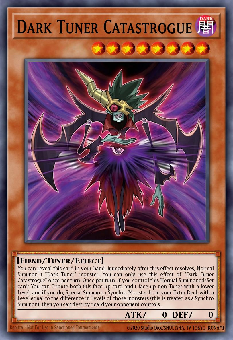 Dark Tuner Catastrogue Yu-Gi-Oh card