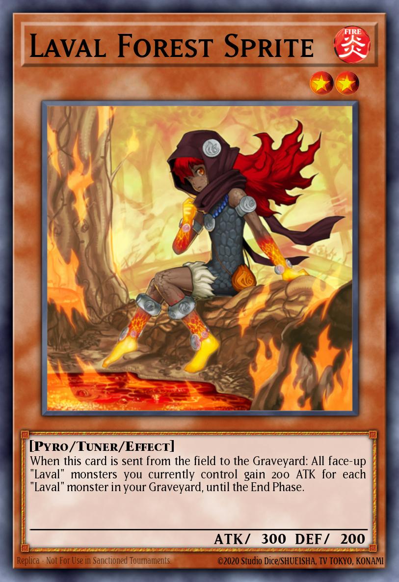 Laval Forest Sprite Yu-Gi-Oh card