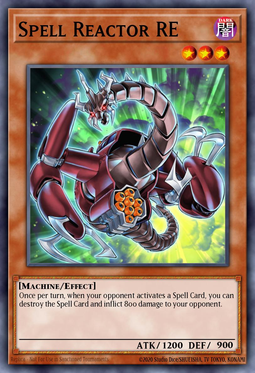 Spell Reactor RE Yu-Gi-Oh card