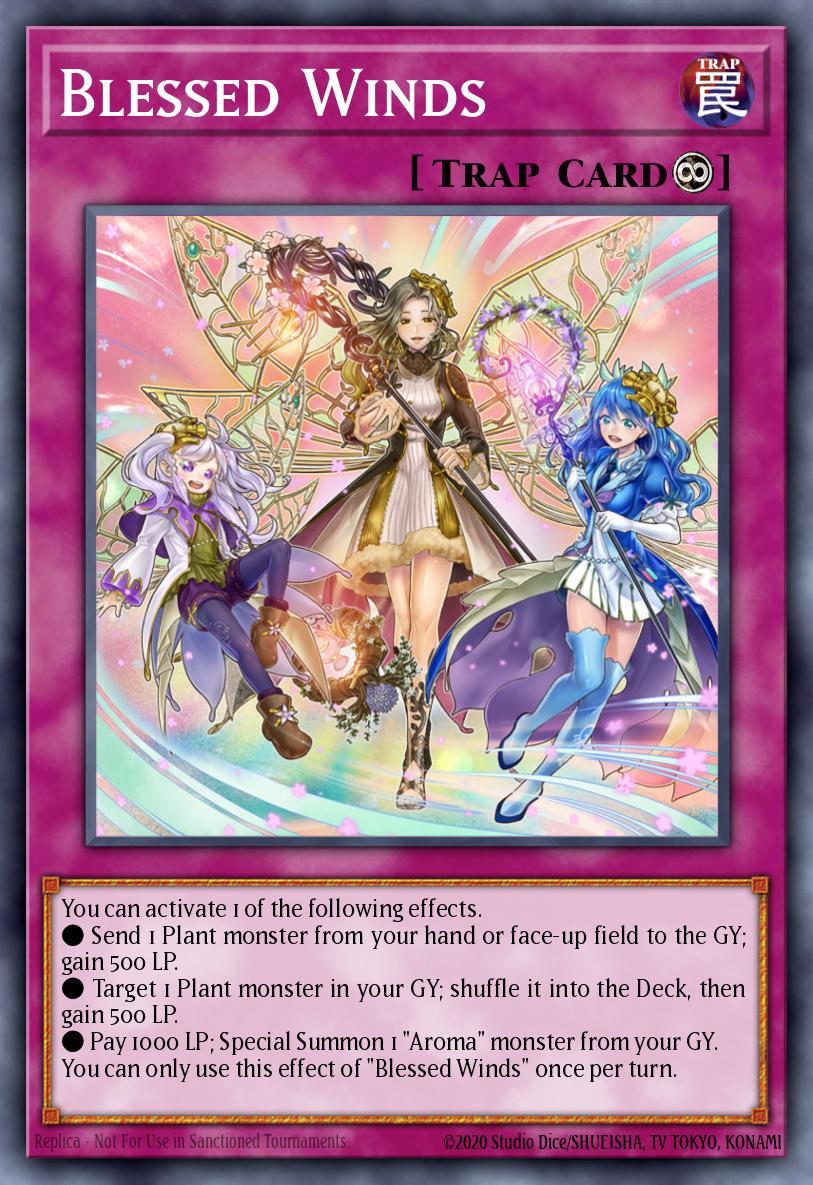 Blessed Winds Yu-Gi-Oh card