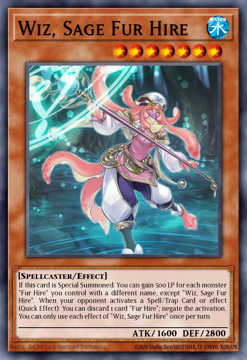 Wiz, Sage Fur Hire Yu-Gi-Oh card