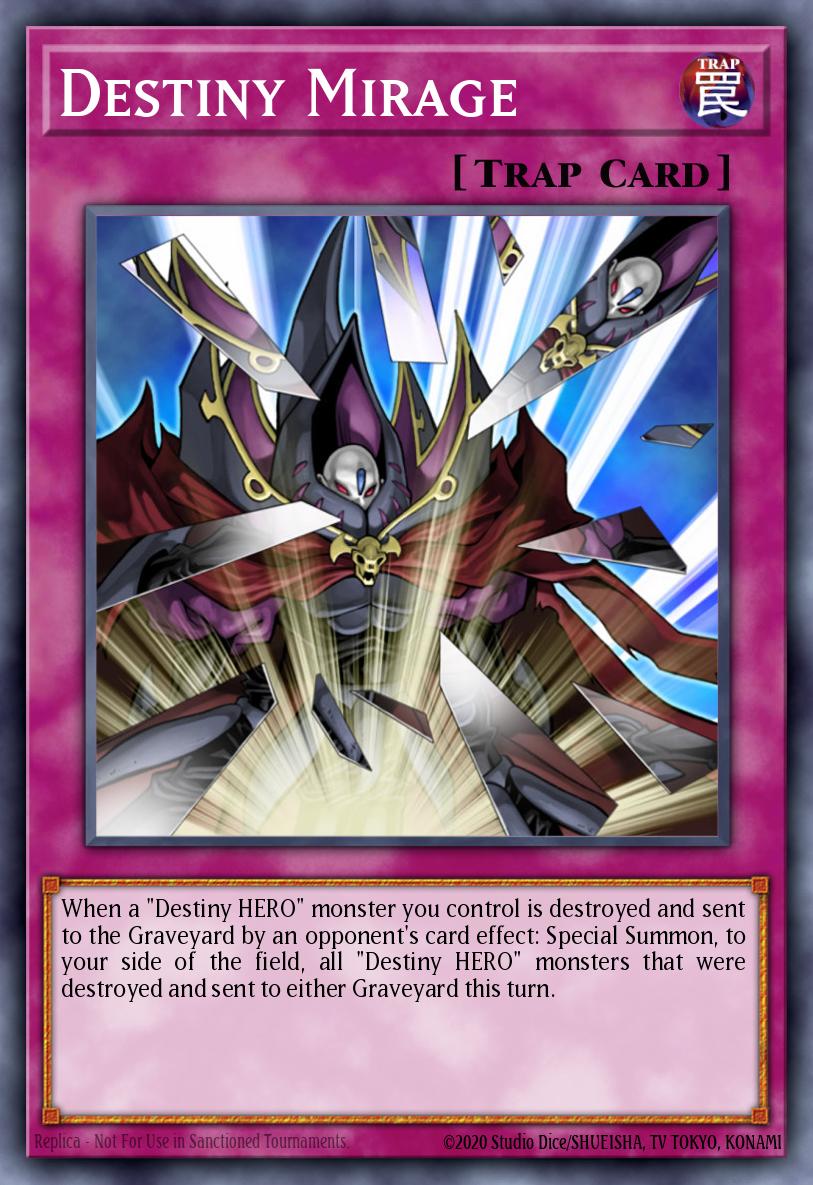 Destiny Mirage Yu-Gi-Oh card