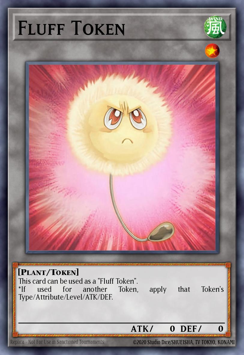 Fluff Token Yu-Gi-Oh card