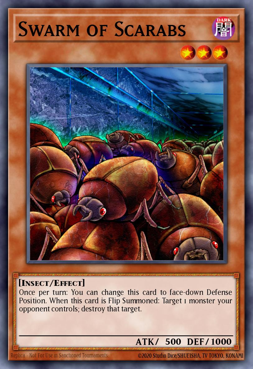 Swarm of Scarabs Yu-Gi-Oh card