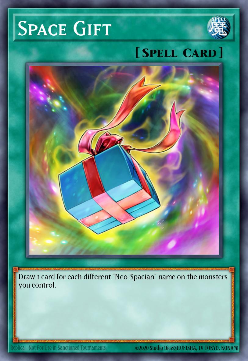Space Gift Yu-Gi-Oh card