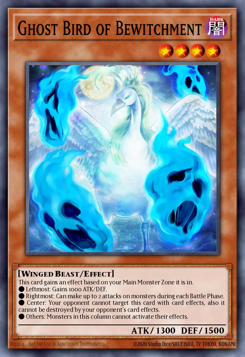 Ghost Bird of Bewitchment Yu-Gi-Oh card