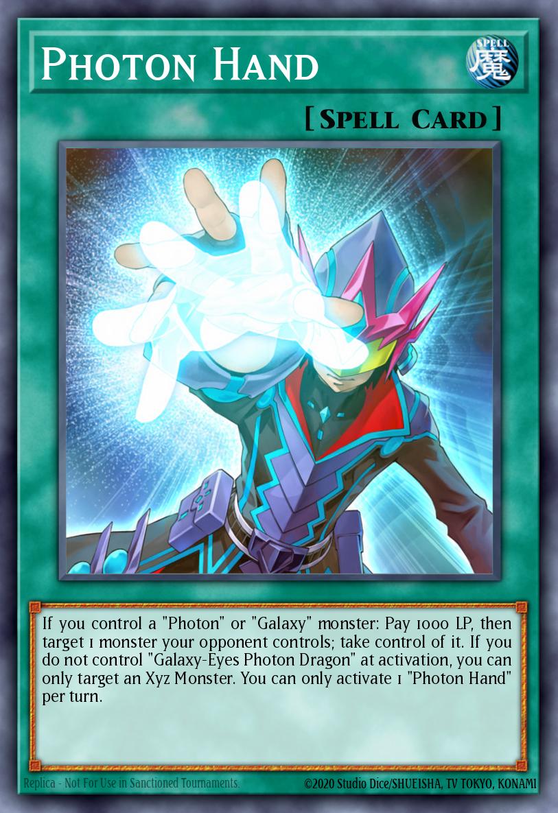 Photon Hand Yu-Gi-Oh card