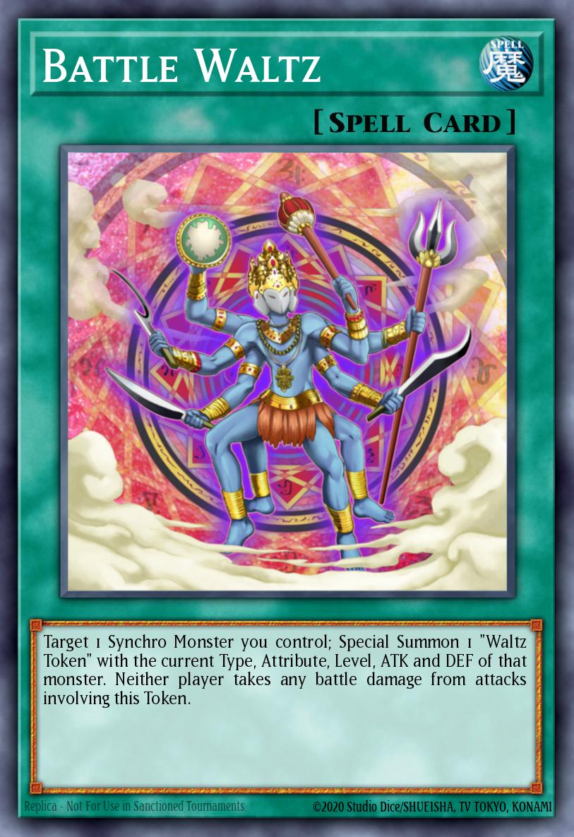 Battle Waltz Yu-Gi-Oh card