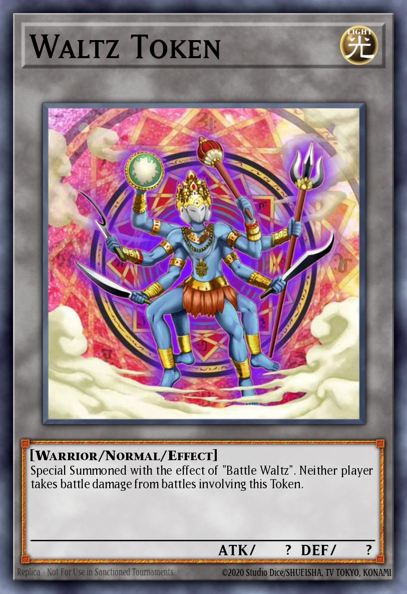 Waltz Token Yu-Gi-Oh card