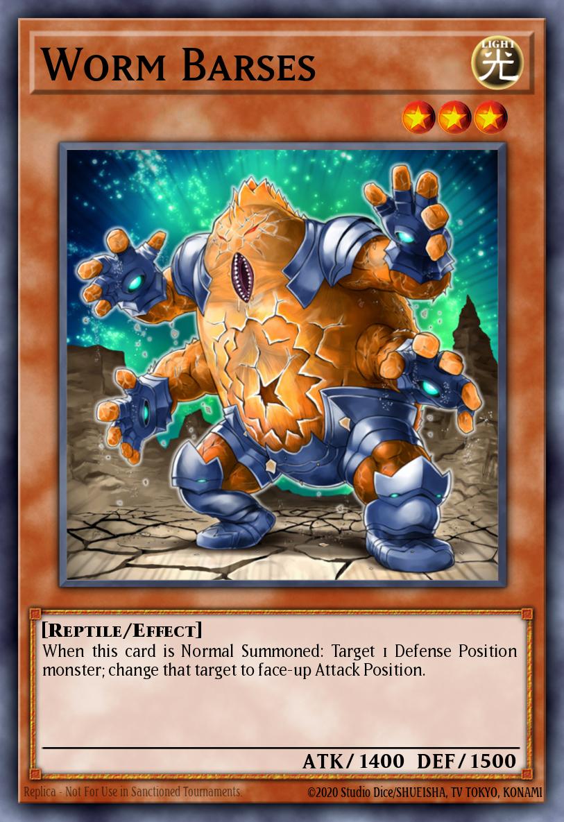 Worm Barses Yu-Gi-Oh card