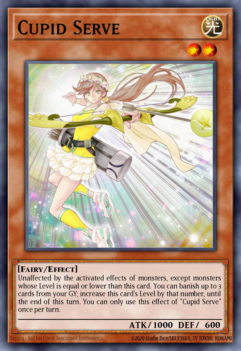 Cupid Serve Yu-Gi-Oh card