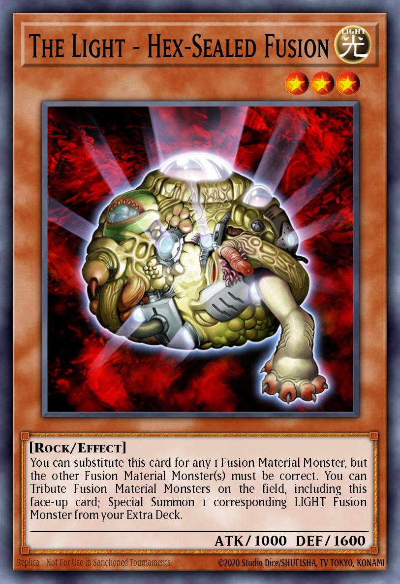 The Light - Hex-Sealed Fusion Yu-Gi-Oh card