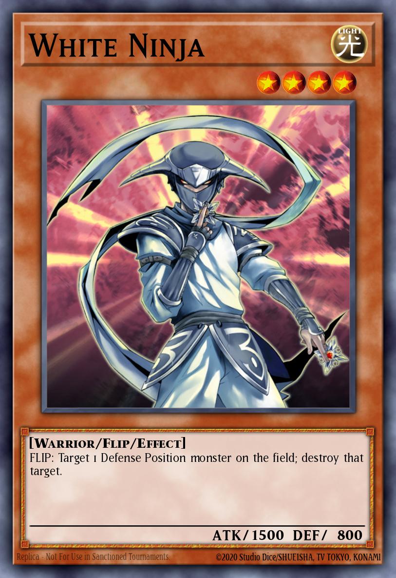 White Ninja Yu-Gi-Oh card