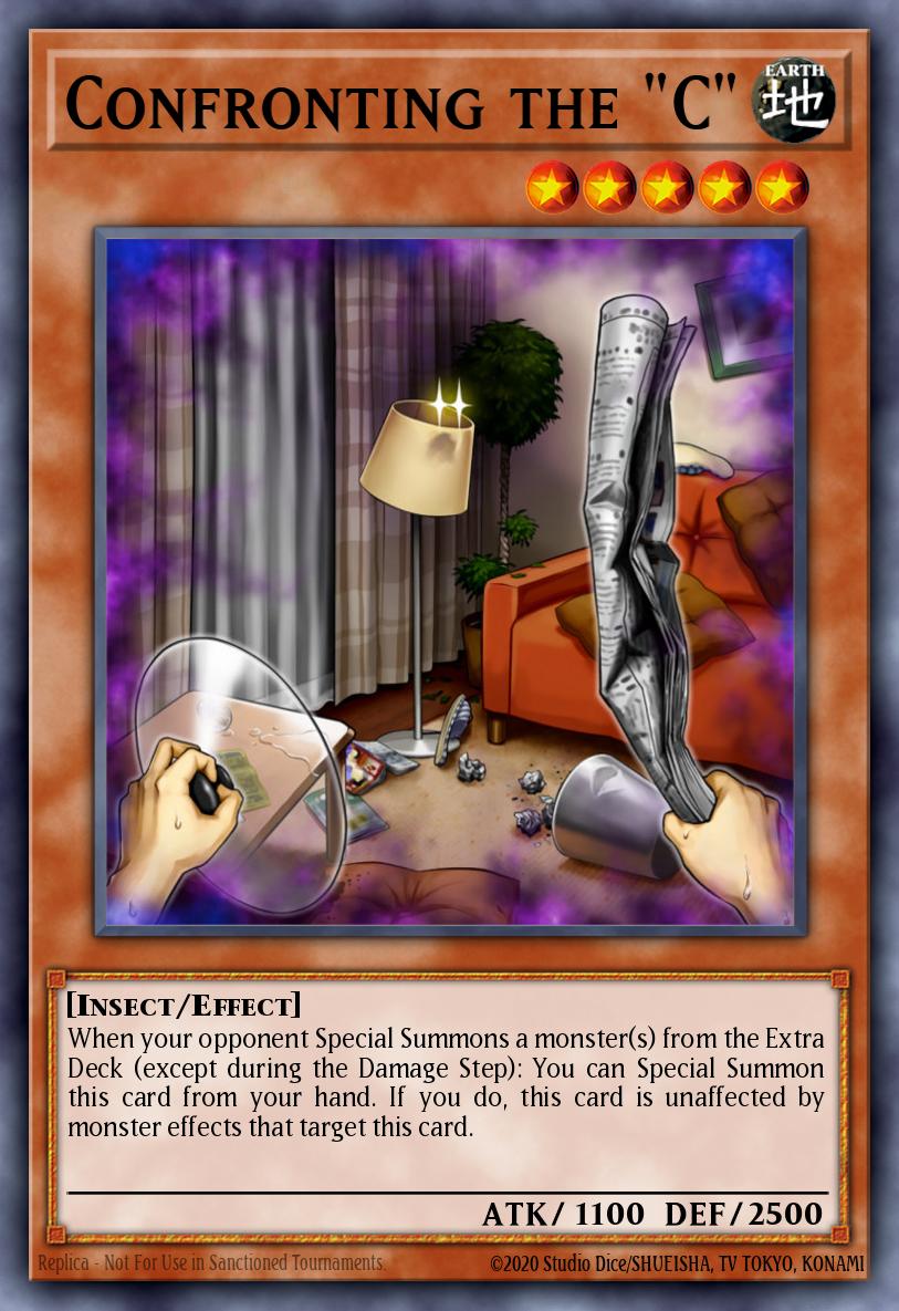 Confronting the "C" Yu-Gi-Oh card
