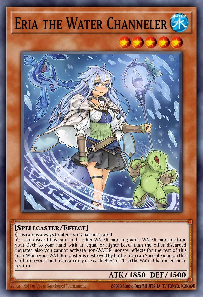 Eria the Water Channeler Yu-Gi-Oh card