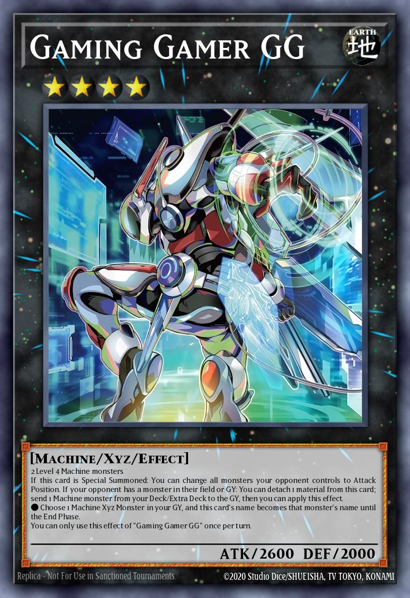 Gaming Gamer GG Yu-Gi-Oh card