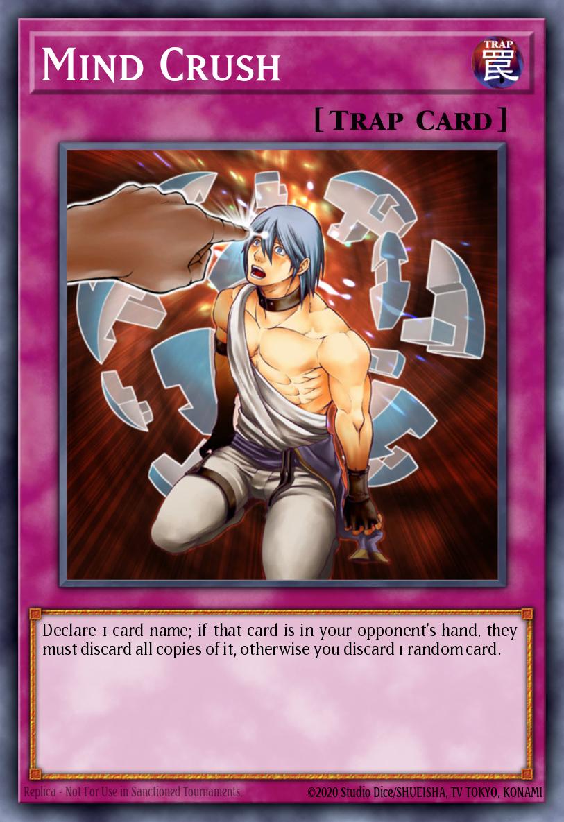 Mind Crush Yu-Gi-Oh card