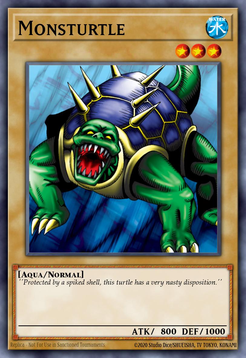Monsturtle Yu-Gi-Oh card