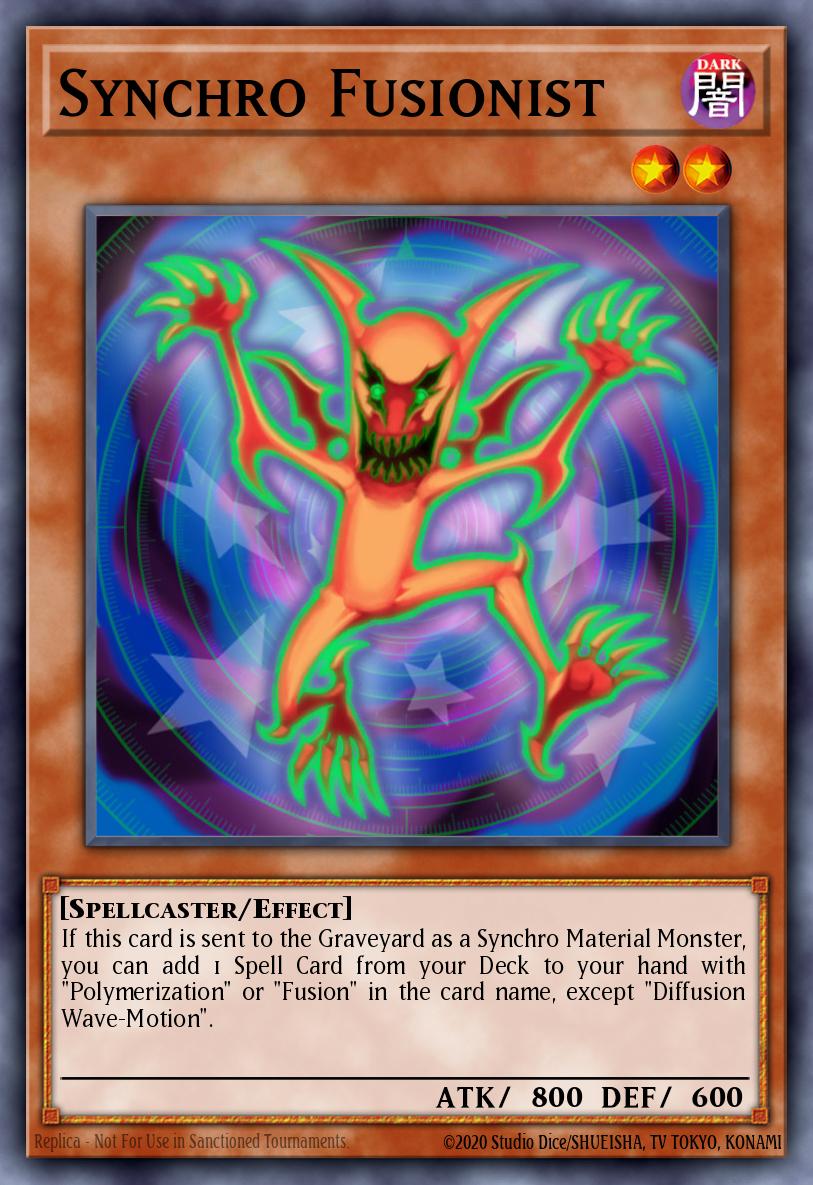 Synchro Fusionist Yu-Gi-Oh card