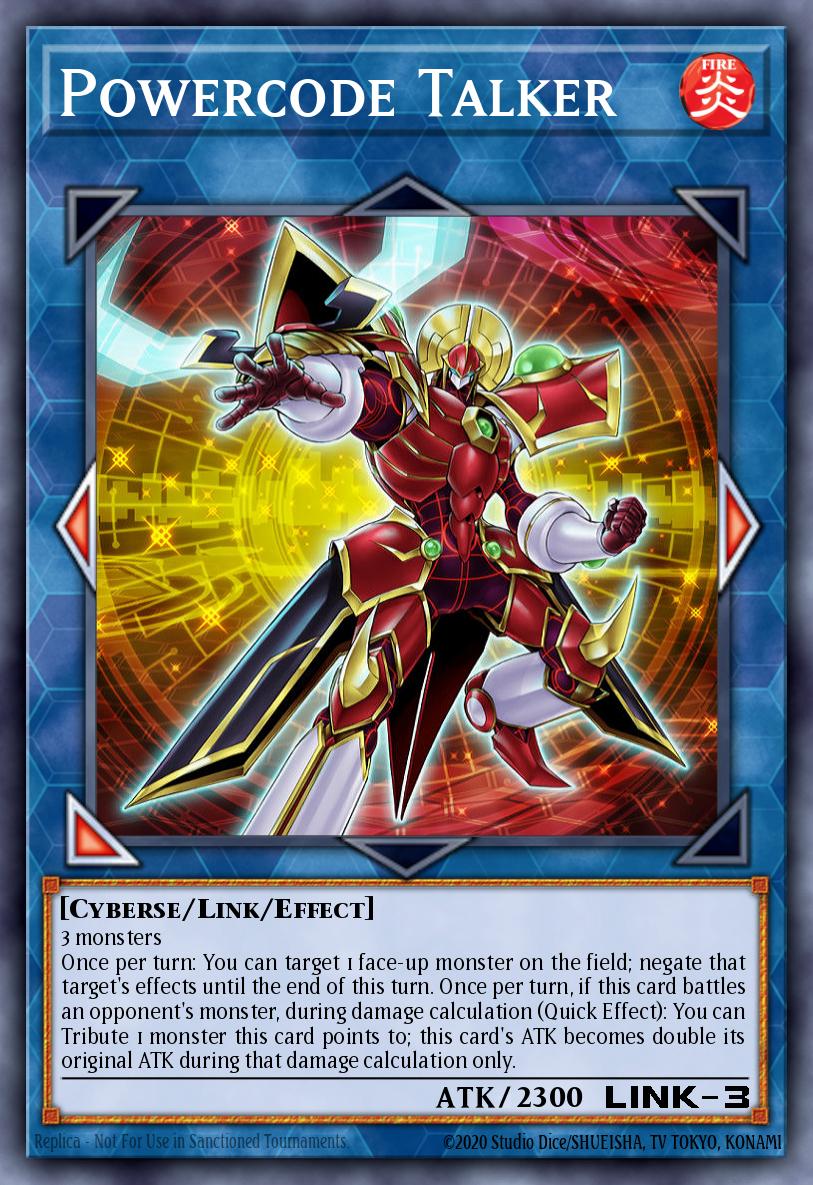 Powercode Talker Yu-Gi-Oh card