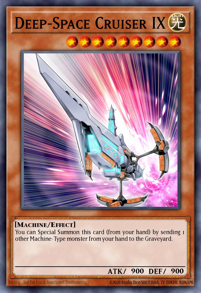 Deep-Space Cruiser IX Yu-Gi-Oh card