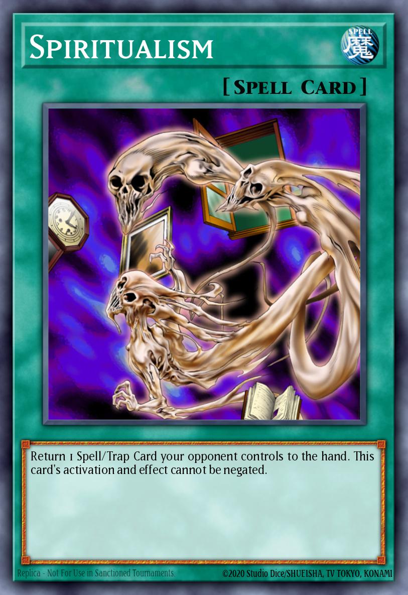 Spiritualism Yu-Gi-Oh card