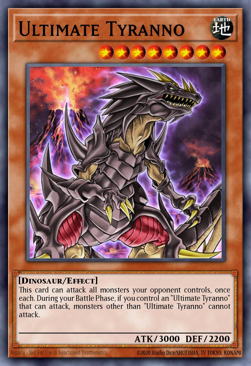 Ultimate Tyranno Yu-Gi-Oh card