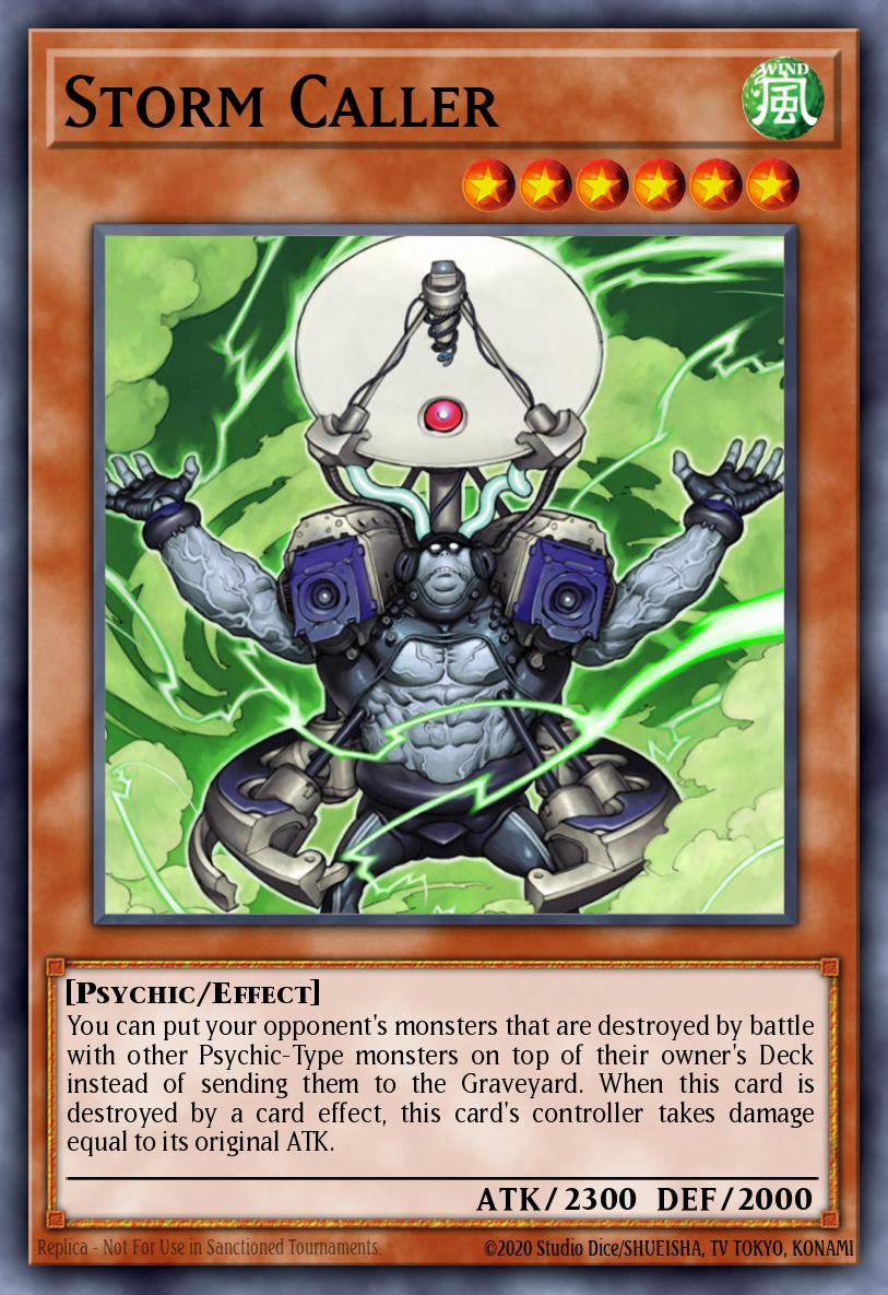 Storm Caller Yu-Gi-Oh card